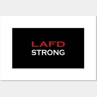 lafd strong Posters and Art